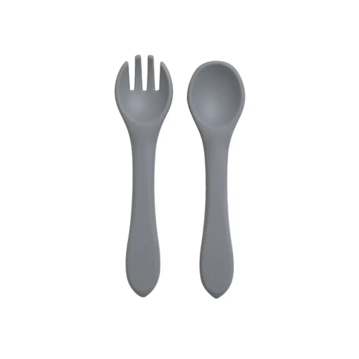 Silicone Fork and Spoon Set