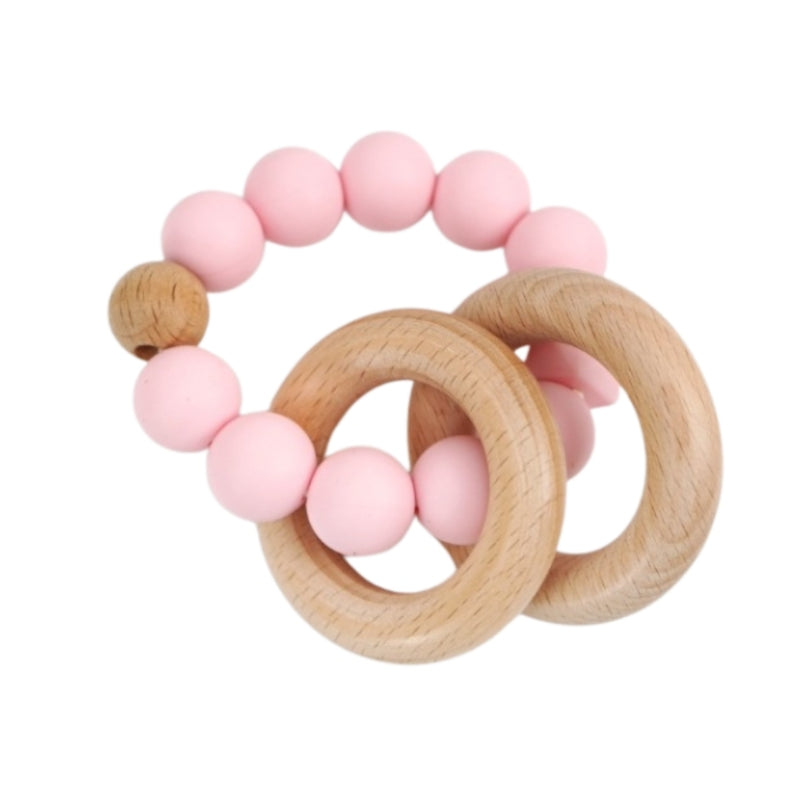 Petite Vous - Silicone + Beechwood Teething Rings