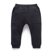 Purebaby Slouchy track pants Charcoal