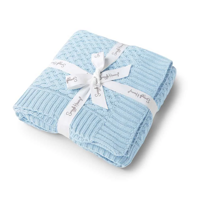 Snuggle Hunny Diamond Knit Baby Blanket - various