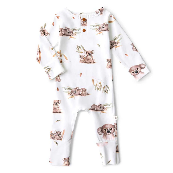 Snuggle Hunny - Long Sleeve Growsuit Koala