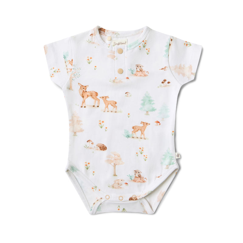 Snuggle Hunny - Organic Short Sleeve Bodysuit