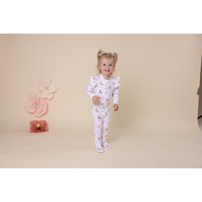 Snuggle Hunny - Organic Snuggle Sleepsuit - Frills