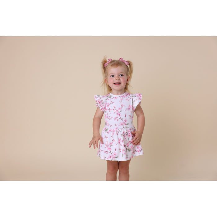 Snuggle Hunny - Organic Short Sleeve Bodysuit Dress