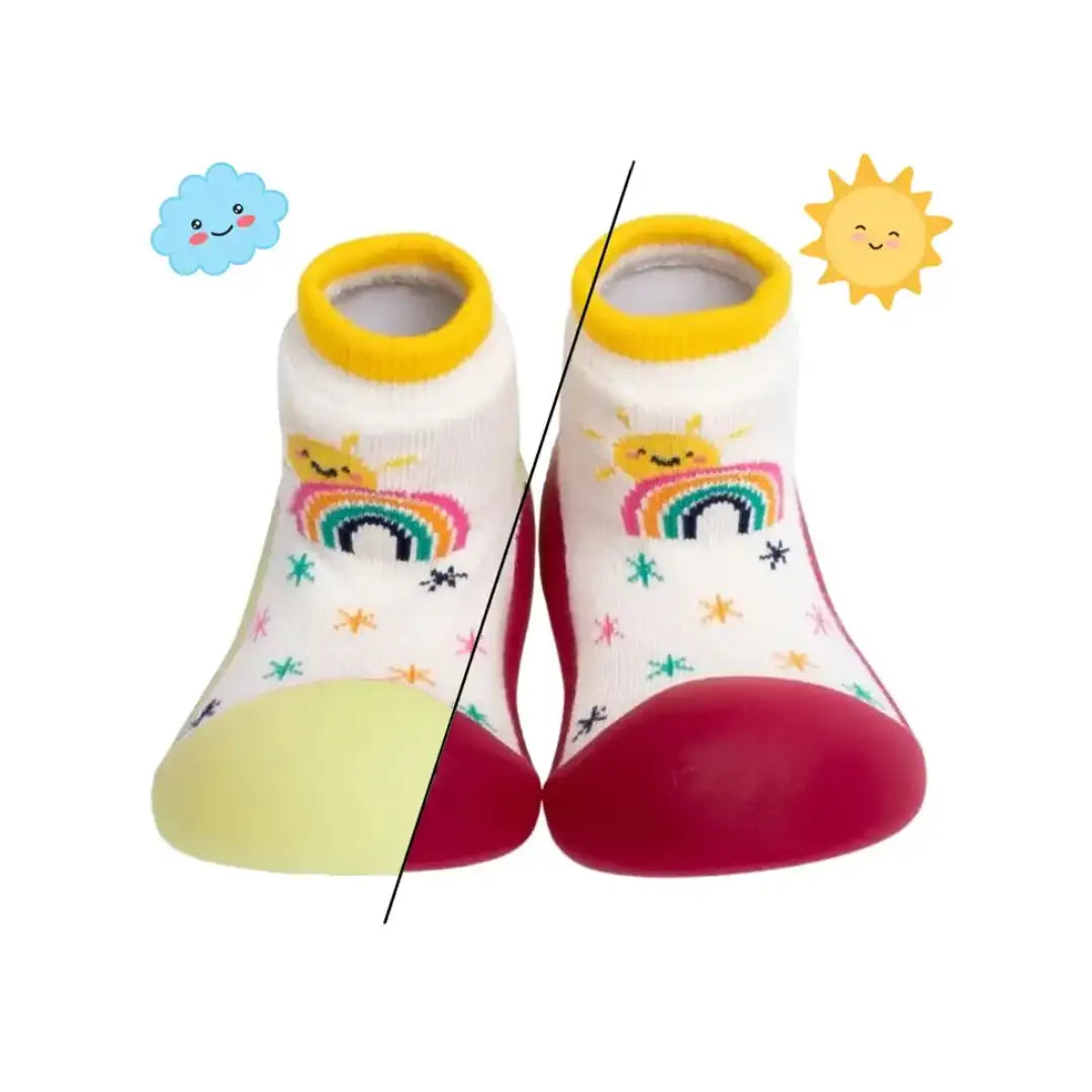 Sock Shoes - Sunny - Chameleon - BigToes Australia