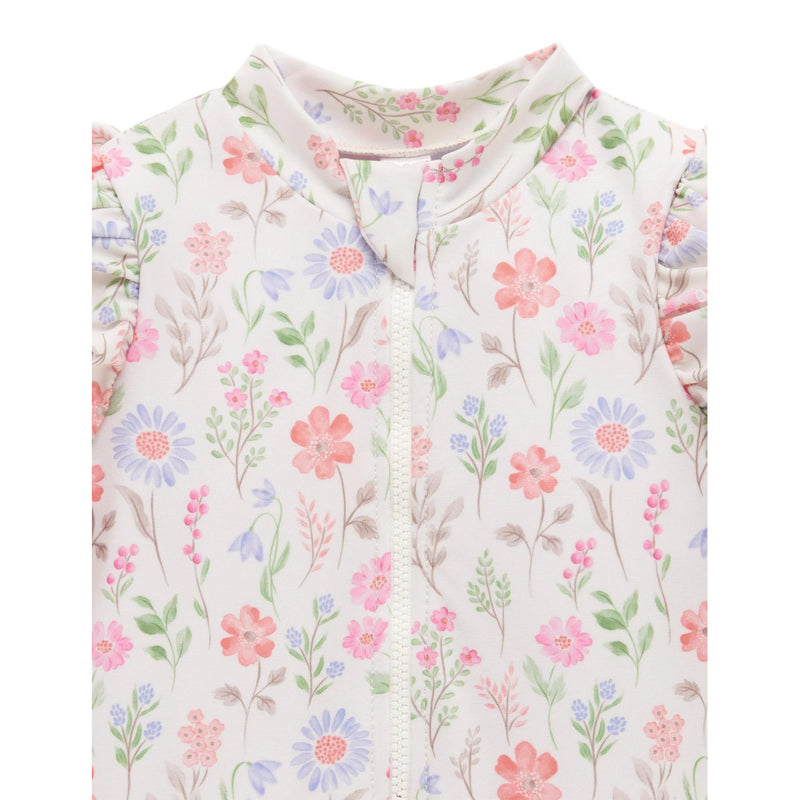 Pure Baby - Long Sleeve Rashie Sunsuit