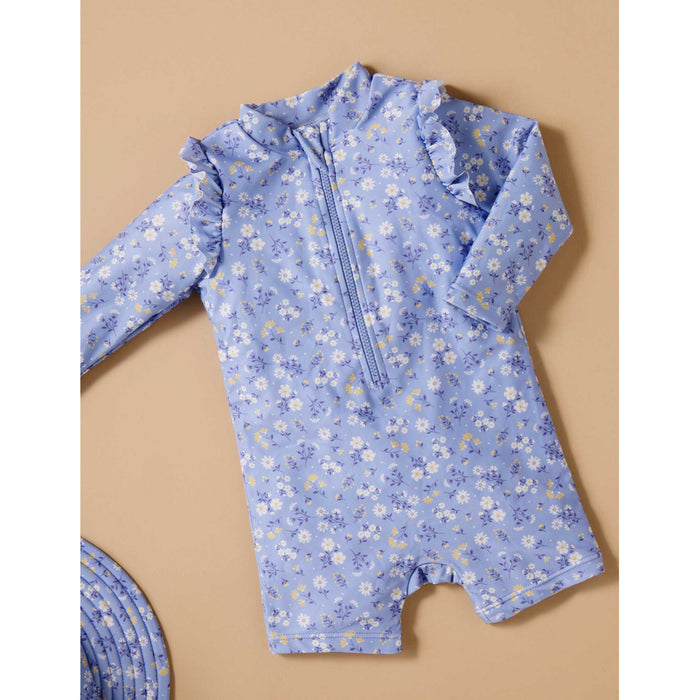 Pure Baby - Long Sleeve Rashie Sunsuit