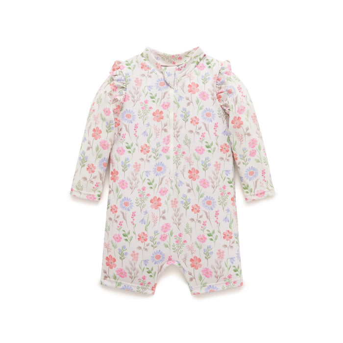 Pure Baby - Long Sleeve Rashie Sunsuit