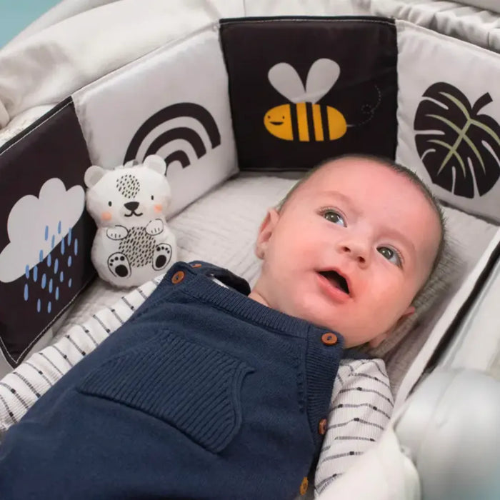 Taf Toys - Black and White Tummy Time Book