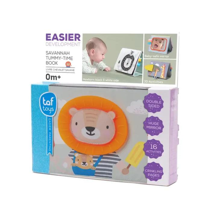 Taf Toys - Tummy Time Book Savannah