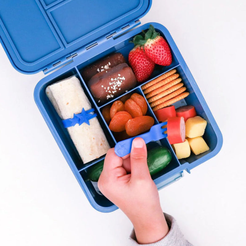 MontiiCo - Lunch Punch Lunch Box Fork and Spoon Set