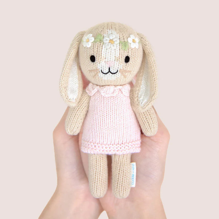 Cuddle+Kind Tiny Hannah the bunny (blush)