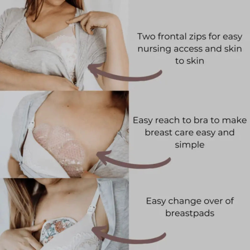 Bubba Bump - 3 in 1 Labour, Delivery and Nursing Gown