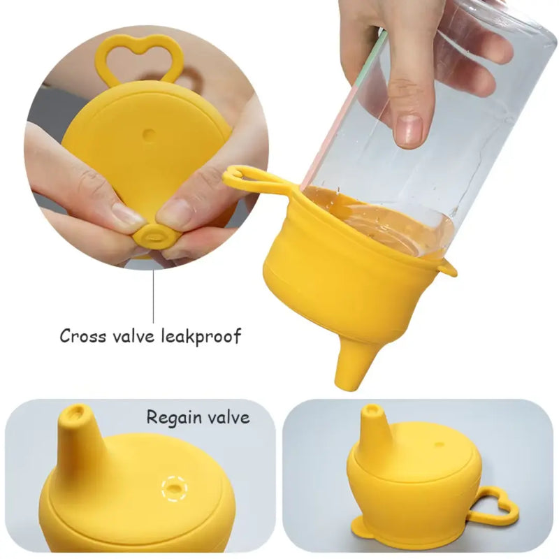 Universal Silicone Sippy Lid