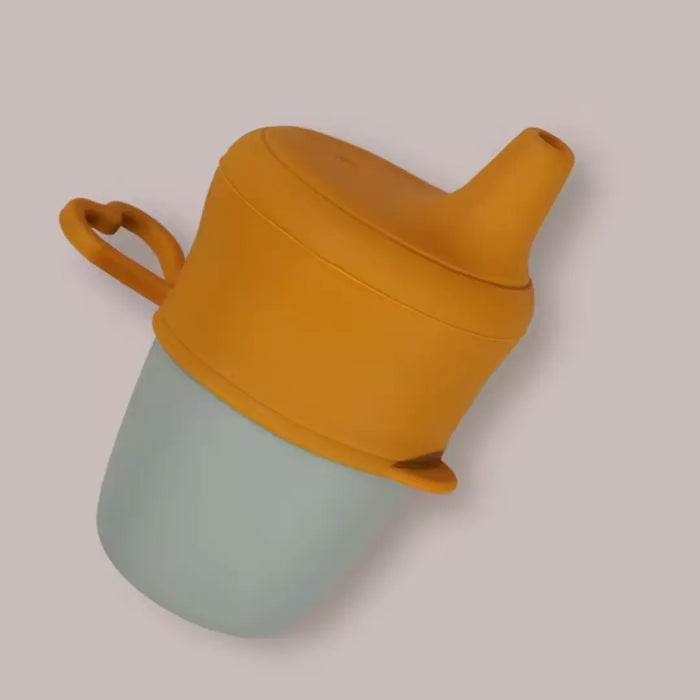 Silicone Sippy Cup with Universal Lid