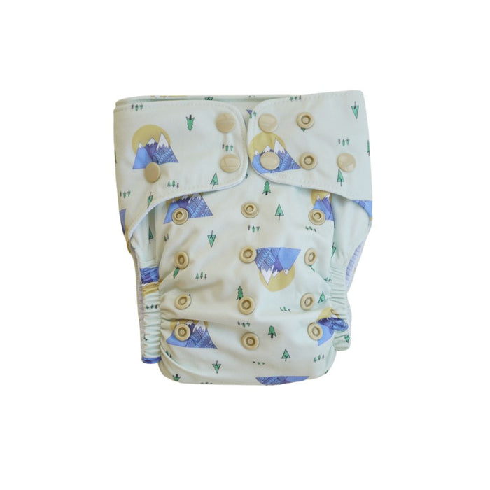 Evia Collective Pocket Cloth Nappy with Trifold Insert