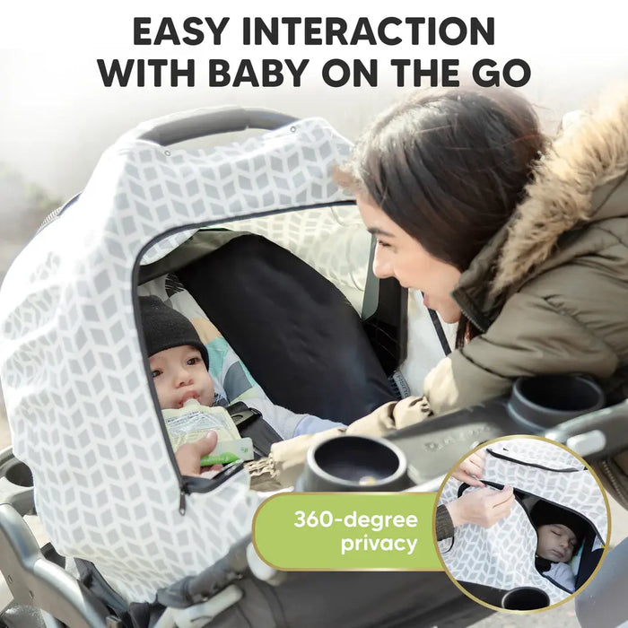 KeaBabies - Warmzy Baby Car seat/Capsule Cover