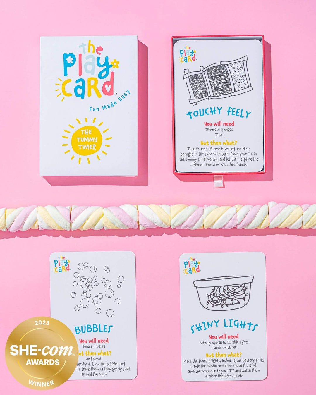 THE TUMMY TIMER Play Cards