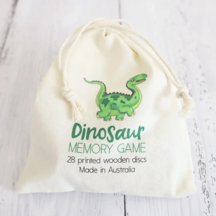 Wooden Memory Game - Dino