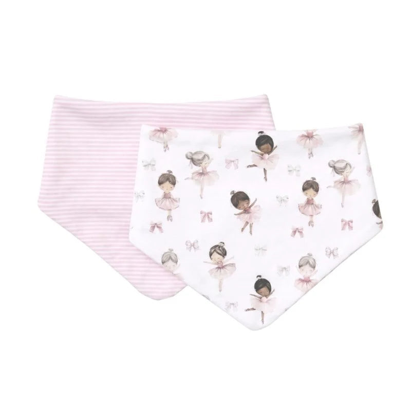 All4Ella - Reversible Bandana Bibs 2pack