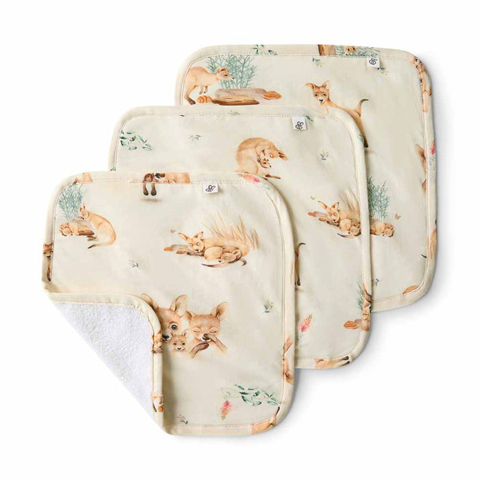 Snuggle Hunny Organic Wash Cloths (3 pack) - various