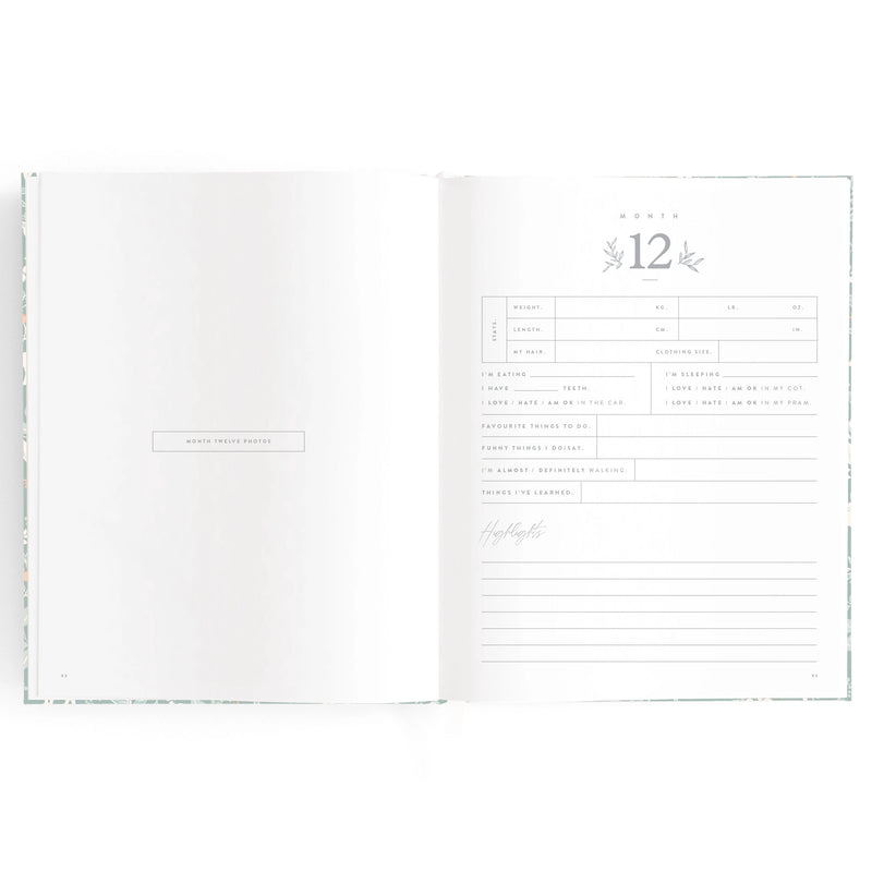 Baby Memory Book - Fox & Fallow