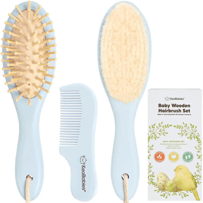 Baby Hair Brush and Comb Set - KeaBabies