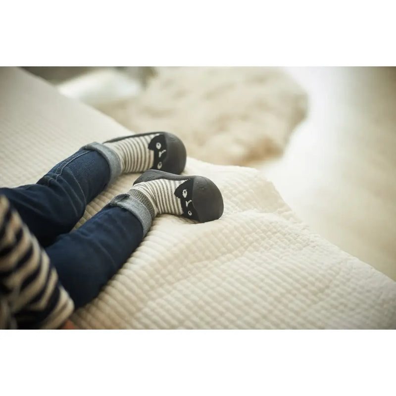 Sock Shoes - Bear | Black - BigToes Australia