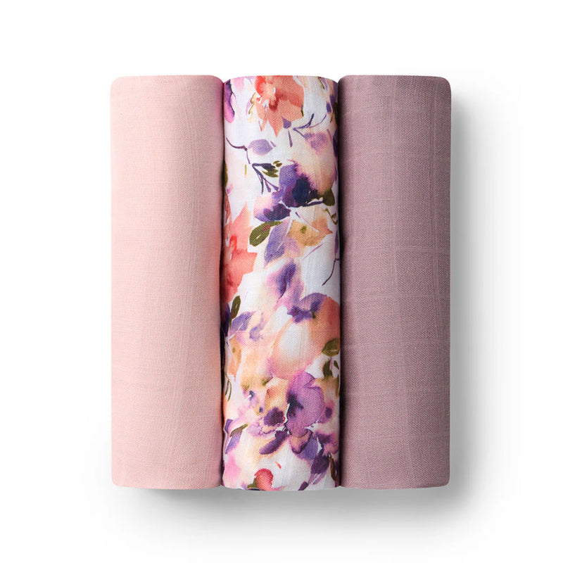 Snuggle Hunny - Large Organic Muslin Wraps 3 Pack