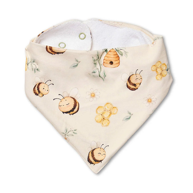 Snuggle Hunny Bib - Organic Dribble Bib - various