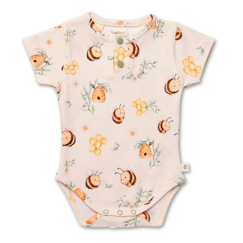 Snuggle Hunny - Organic Short Sleeve Bodysuit