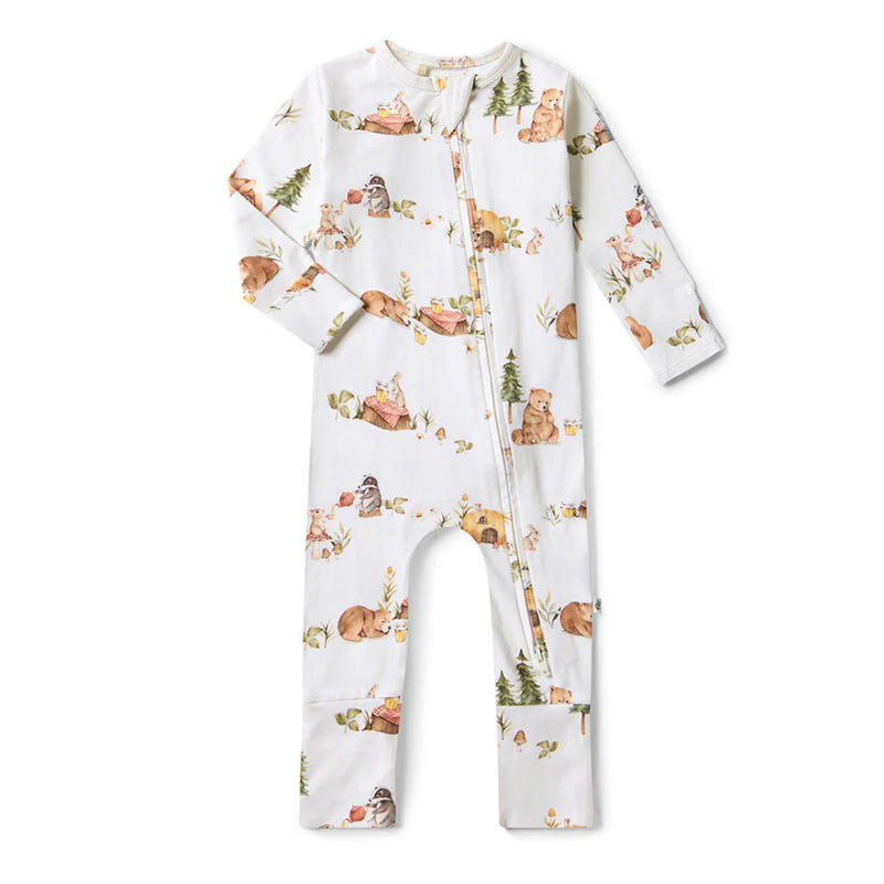 Snuggle Hunny - Organic Snugglesuit Convertible Romper