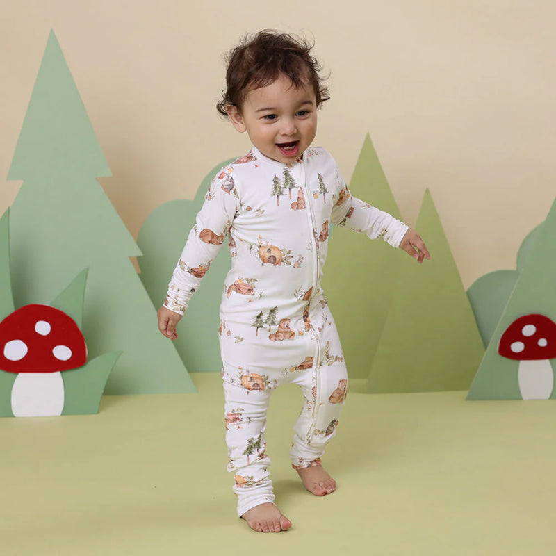 Snuggle Hunny - Organic Snugglesuit Convertible Romper
