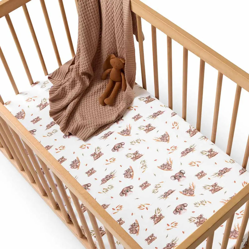 Snuggle Hunny Cot Sheet - Fitted + storage bag