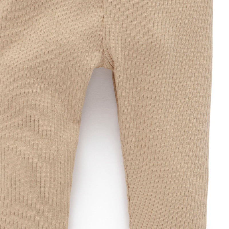 purebaby dress and leggings set leggings detail