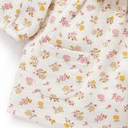 purebaby dress and leggings set pocket detail