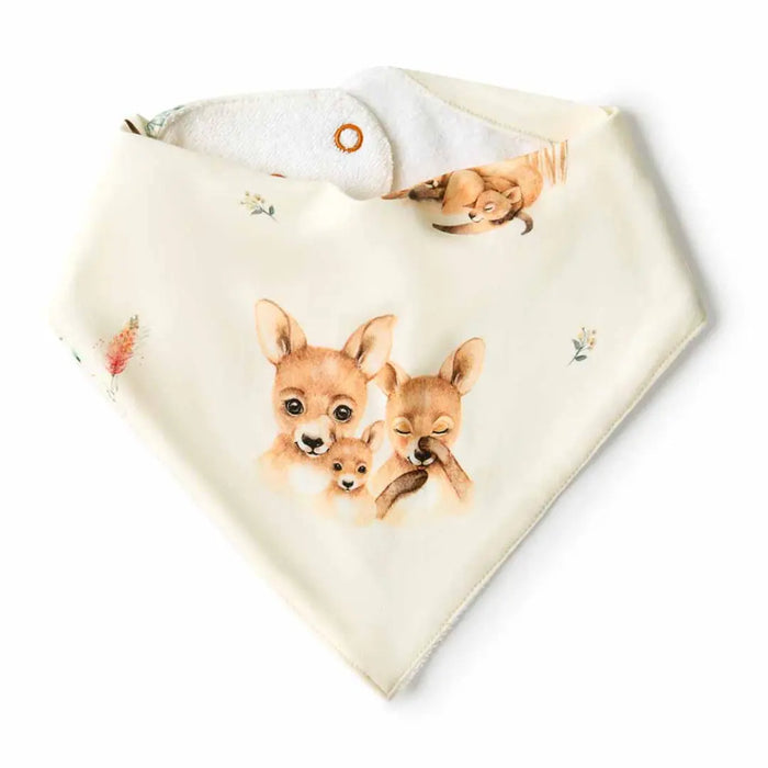 Snuggle Hunny Bib - Organic Dribble Bib - various