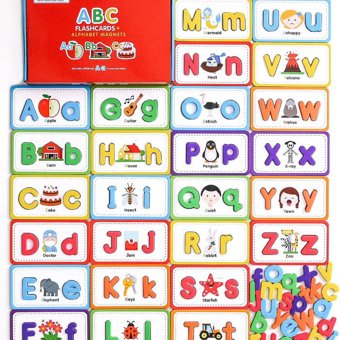 Curious Columbus Flashcards & ABC Magnetic Letters