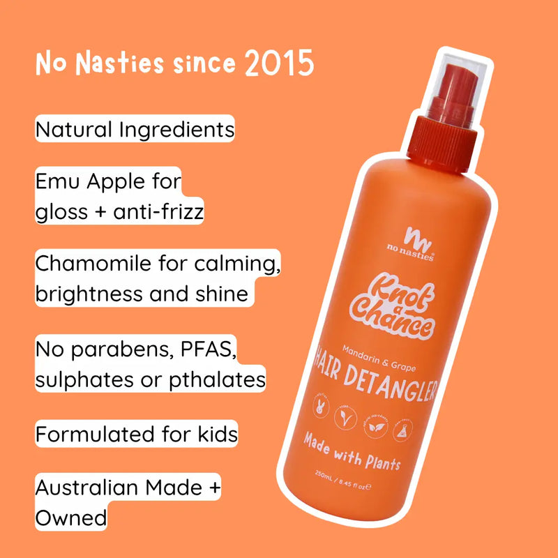 No Nasties - Natural Plant Based Hair Detangler