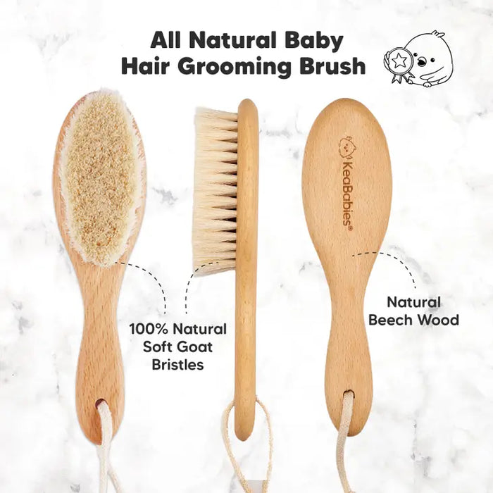 KeaBabies - Baby Hair Brush