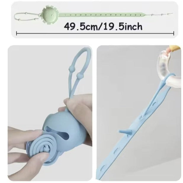 Baby Silicone Toys and Dummy Straps - Animal