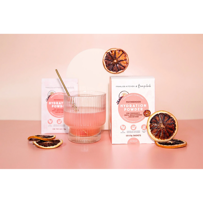 Motherhood Hydration Powder 150g - Blood Orange