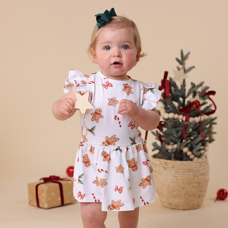 Snuggle Hunny - Organic Short Sleeve Dress