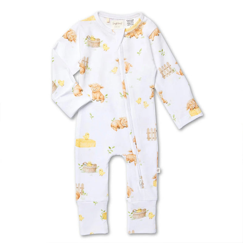 Snuggle Hunny - Organic Snugglesuit Convertible Romper