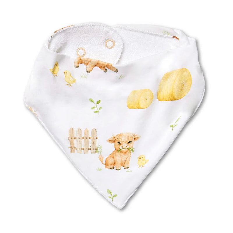 Snuggle Hunny Bib - Organic Dribble Bib - various