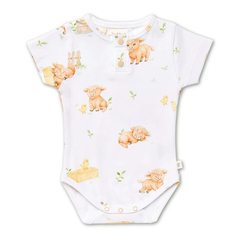 Snuggle Hunny - Organic Short Sleeve Bodysuit