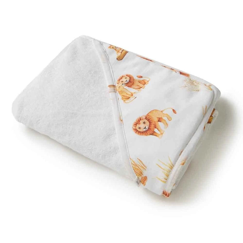 Snuggle Hunny Organic Baby Hooded Towel - various