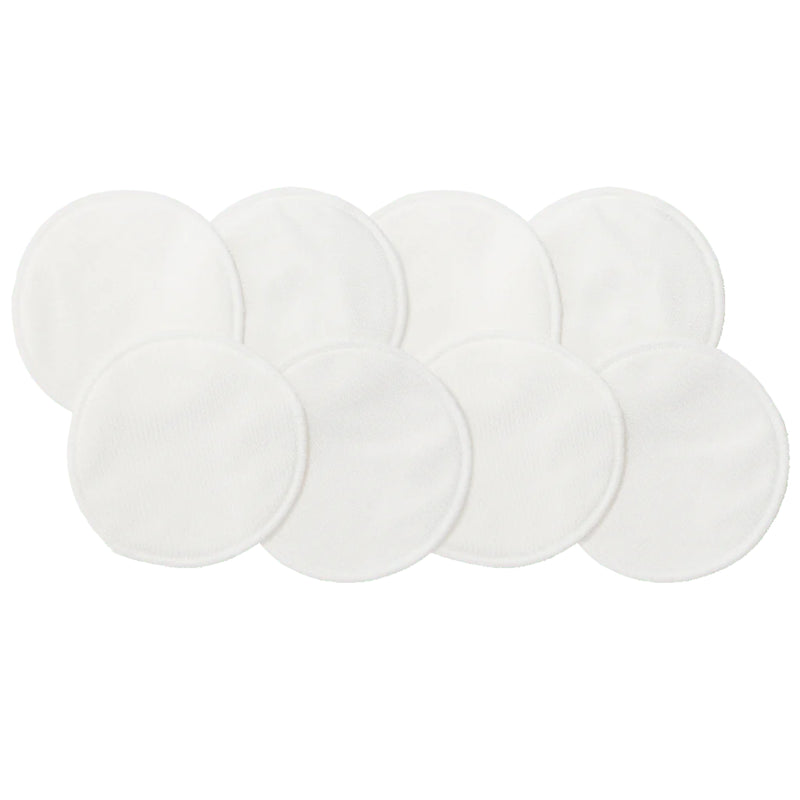 Lactivate Reusable Mixed White Nursing Pads- 8pk