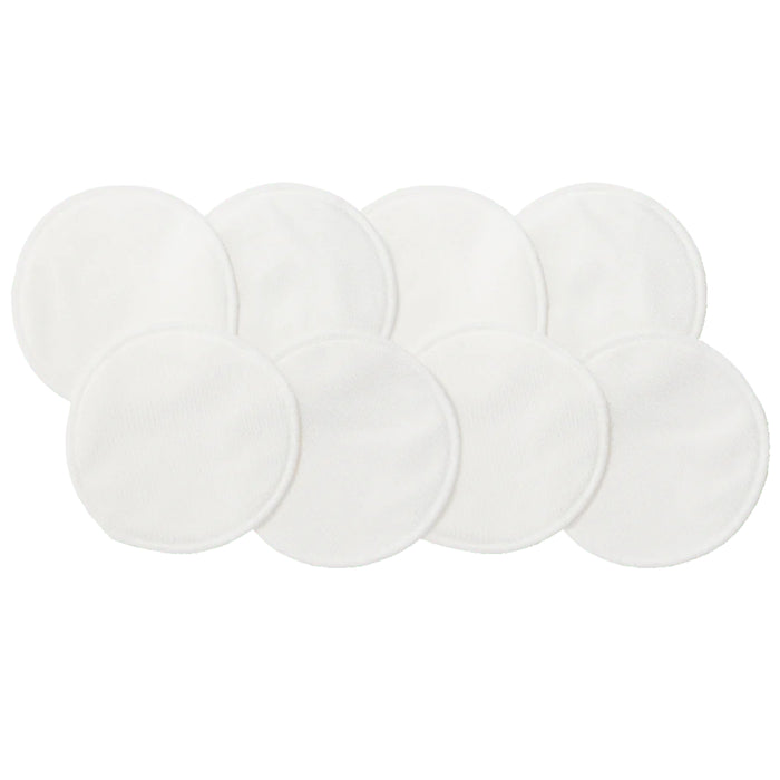 Lactivate Reusable Mixed White Nursing Pads- 8pk