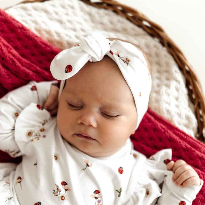 Snuggle Hunny Topknot Baby Headband - various